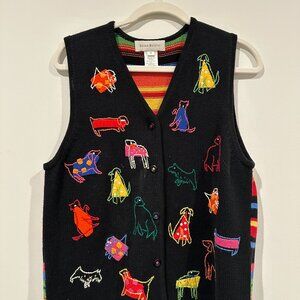 Susan Bristol Vintage Embroidered Vest